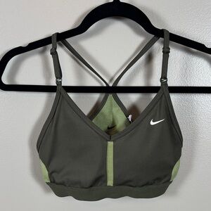 Nike Women's Olive Green Sports Bra